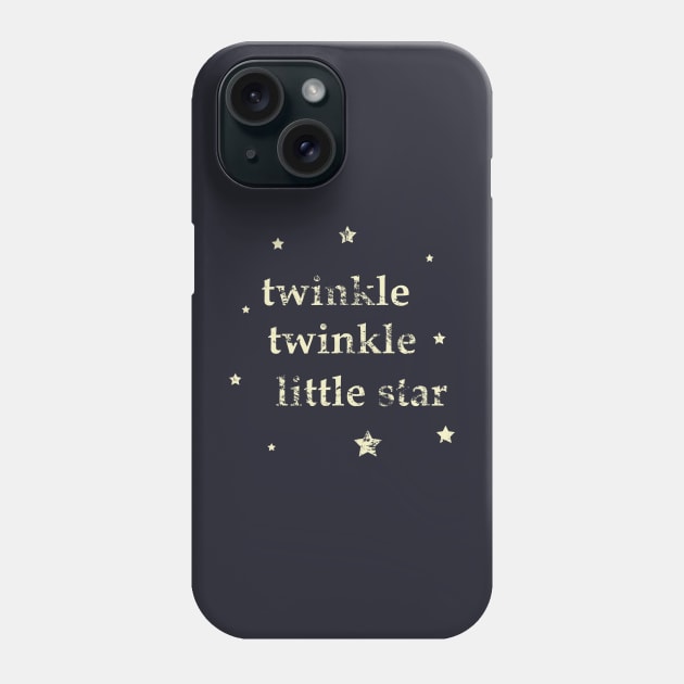 Twinkle Twinkle Little Star Phone Case by HelenDesigns