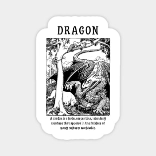 Mythical Creatures Dragon Magnet