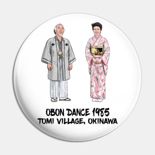 Obon Dance 1985 Tomi Village, Okinawa Pin