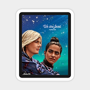 Fixed forever / 13th doctor thasmin Magnet