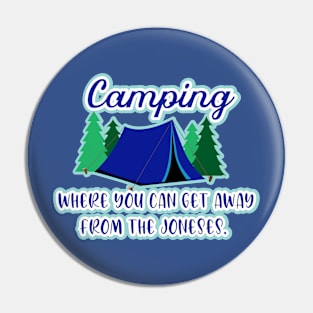 Camping Pin