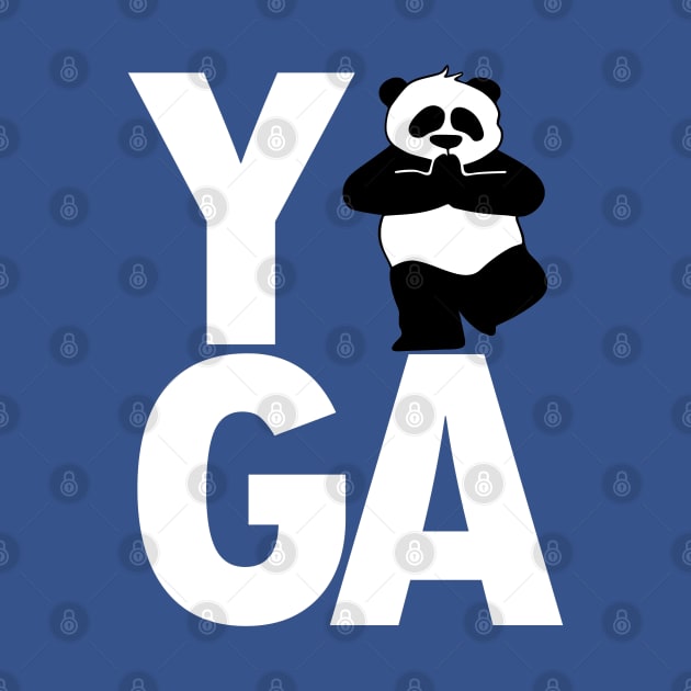 YOGA PANDA by MarkBlakeDesigns