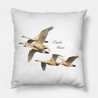 Tundra Swans Pillow