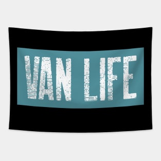 Van Life - Retro and Vintage Plate Tapestry