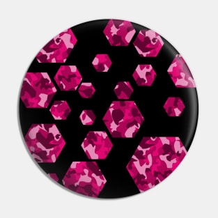 Cameron loves Camo - Pink Pin