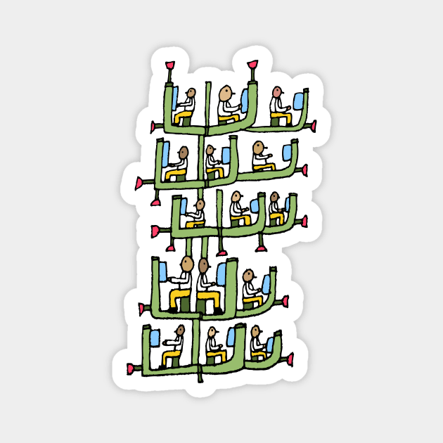 Office Magnet by AdrianaStore