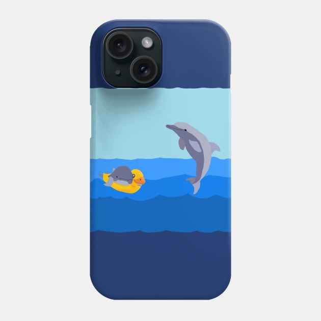 Swimming Lesson Phone Case by TenomonMalke