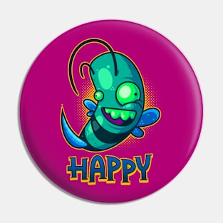 Bee Happy Pin