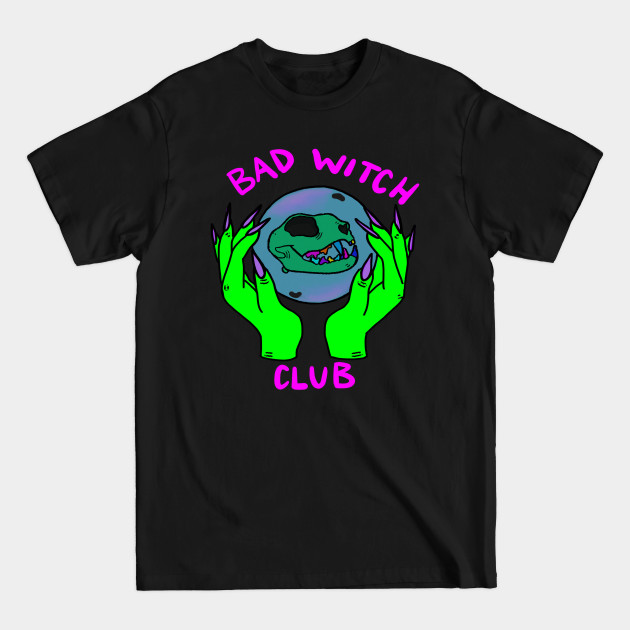 Discover Bad witch club - Witchcraft - T-Shirt