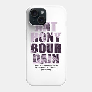 Anthony Bourdain Top Chef Phone Case