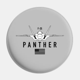 F-35 Panther Pin