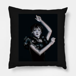 Wednesday Friday Addams Dance Pillow