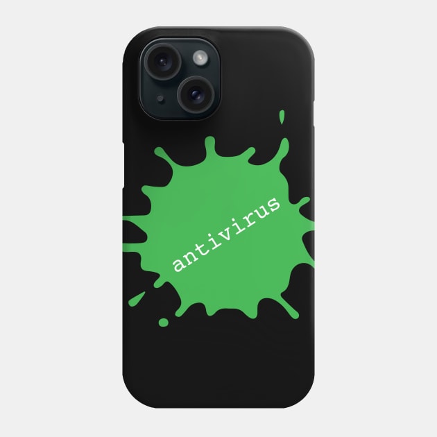 Antivirus parody of Nickelodeon Phone Case by Merchsides