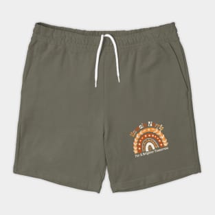 Groovy Kamala Harris 2024 Boho Rainbow Shorts