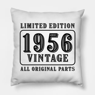 All original parts vintage 1956 limited edition birthday Pillow