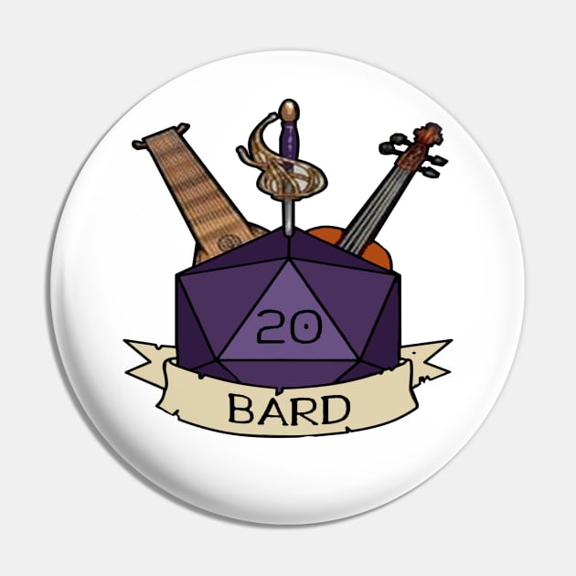 Classes: Bard Pin by Qwerty
