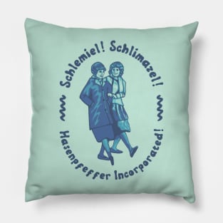 Laverne & Shirley Drawing Pillow