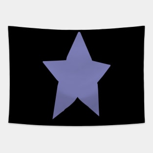 Very Peri Periwinkle Blue Tone Star Tapestry