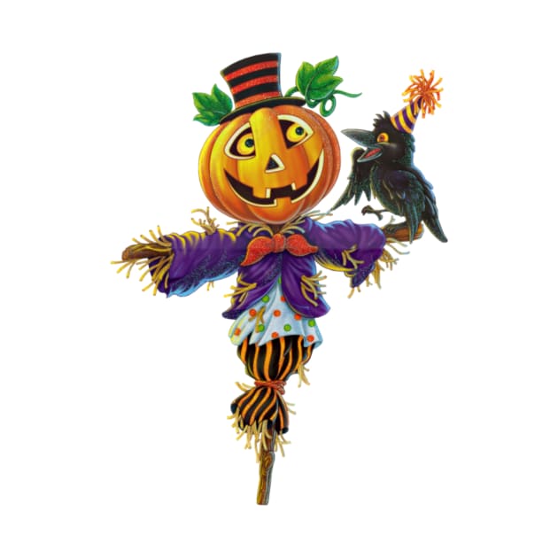 Halloween Fun - Pumpkin Scarecrow by designsbycreation