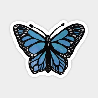Blue Butterfly Magnet