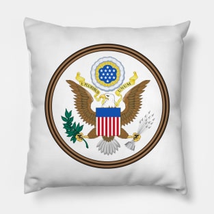 Great Seal of the United States (obverse) Pillow