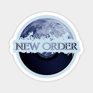 New Order blue moon vinyl Magnet