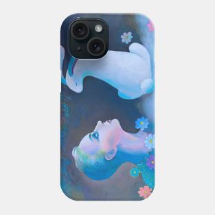 Surrealism-White Rabbit Phone Case