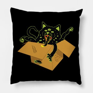 eldritch purror Pillow