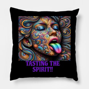 Tasting the spirit Pillow