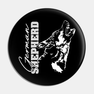 Funny Proud German Shepherd dog gift Pin