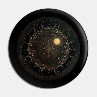 Celestial Map Pin