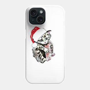 Christmas cat Phone Case