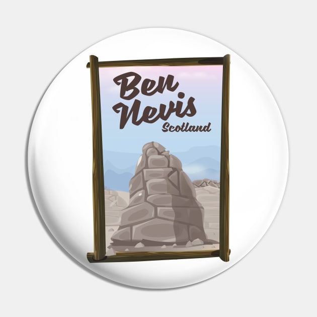 Ben Nevis Scotland Pin by nickemporium1