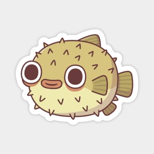 Cute Puffer Fish Magnet