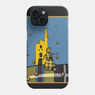 Cornish Snow and Tin Mine Phone Case