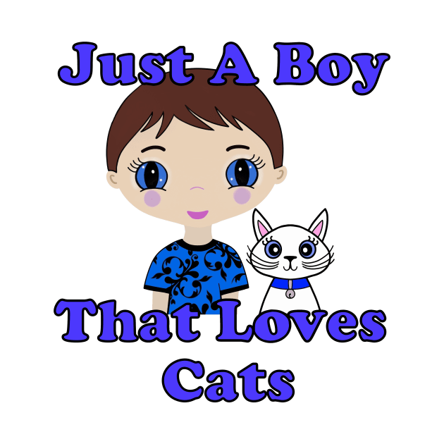 Just A Boy Who Loves Cats by SartorisArt1