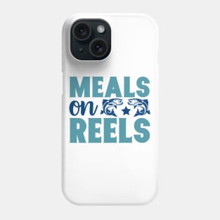 Meals on Reels Fishing Summer Hobby Professional Fisherman For Dads Phone Case