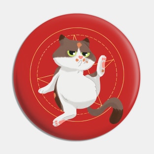 Devil Cat Pin