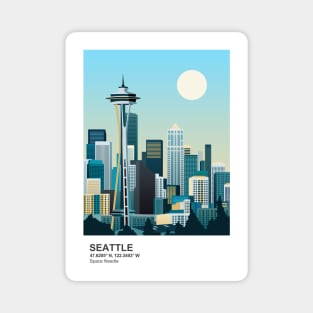 Seattle Space Needle, Washington Magnet