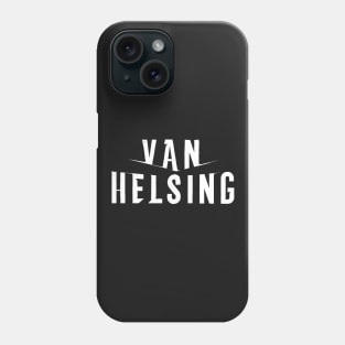 Van Helsing Logo White Phone Case