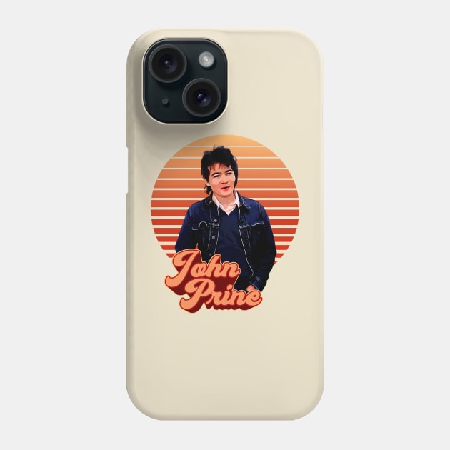 John Prine || Retro Phone Case by Aloenalone