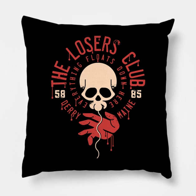 The Losers Club Pillow by mortarmade