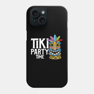 Adorable & Cute Tiki Party Time Island Luau Themed Phone Case