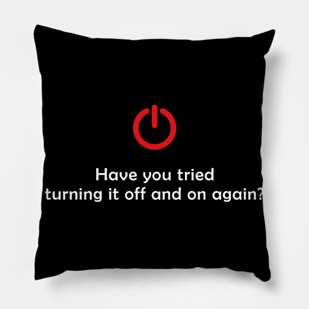 IT Technician Computer Technology Funny Pillow by wbdesignz