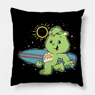 Care Bear With Surfboard Pillow