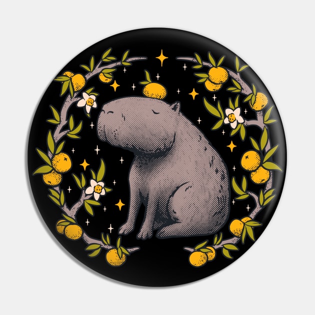 Cottagecore Aesthetic Capybara Chilling With Orange on Head | Goblincore Capy Yuzu Citrus Fruit Blossom Flowers Meditating - Dreamcore Fairytale Mycology Fungi Shrooms Forager Foraging Pet Mat Bandata Pin by anycolordesigns