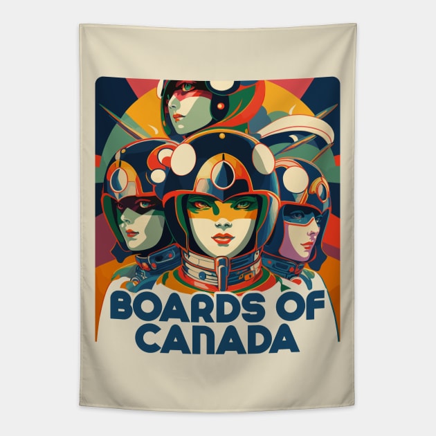 ≈≈ Boards of Canada Retro Fan Design ≈≈ Tapestry by unknown_pleasures