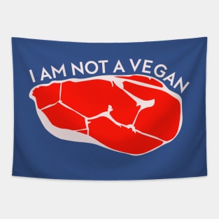 I am not a vegan Tapestry