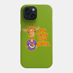 SECOND NATURE Take The Cake Giraffe Phone Case