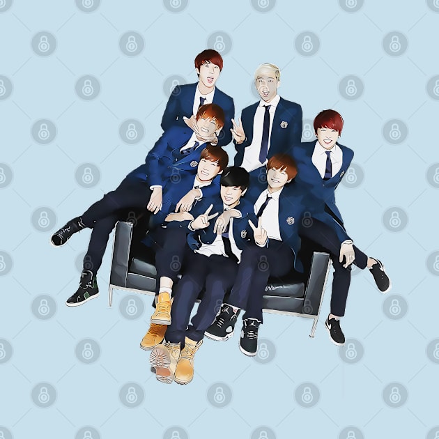 Bangtan Boys Cute by untumunjepat